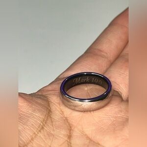 Ridge Men's 6mm rounded ring set